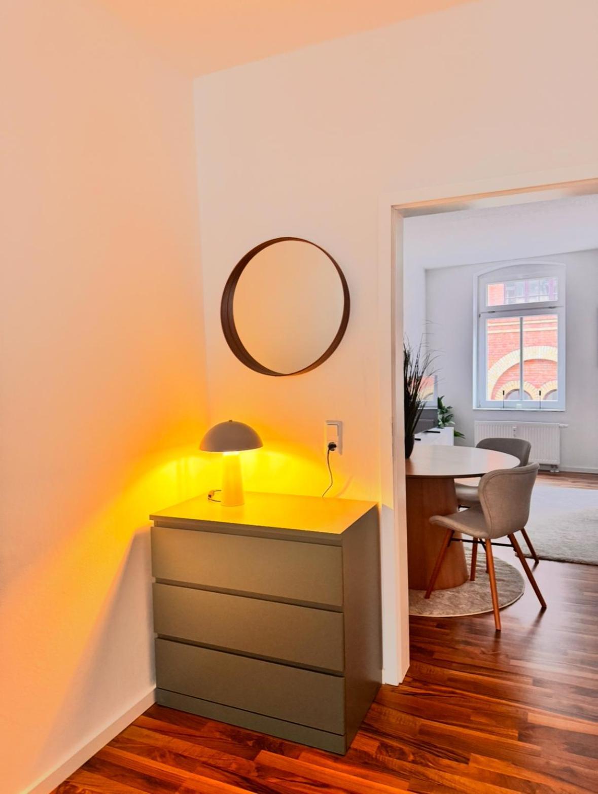 New Apartment In Magdeburg Buckau - Waschmaschine, Smart-Tv, Neues Badezimmer Exterior photo